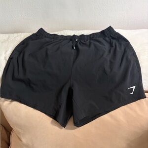 Gymshark Men's Athletic Black Shorts
